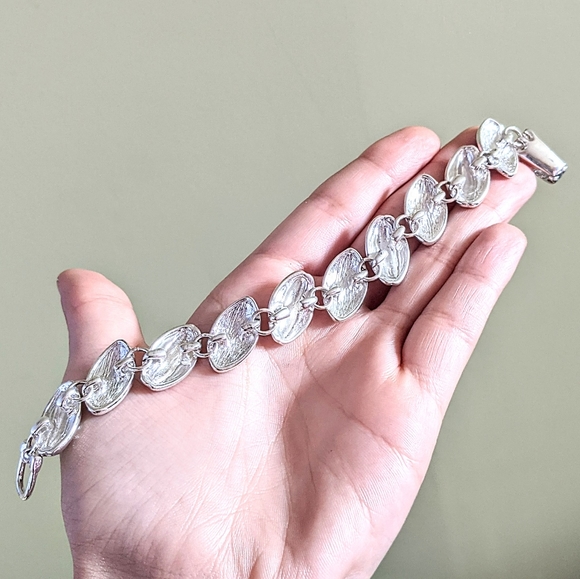 Football bling charm sport mom bracelet magnetic clasp with rhinestones - Picture 8 of 9